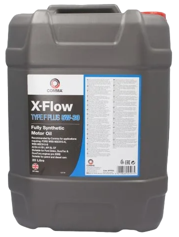 Моторное масло Comma X-Flow Type F Plus 5W-30, 20л